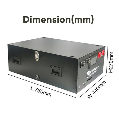 EU Stock & Free Shipping & Tax Free DIY 48V LiFePO4 Battery Pack Stacking Kit, Individual Black Metal Sheet Housing, Stacking Model, EU Stock