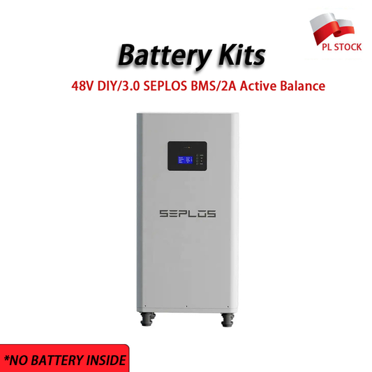 Set de baterii Seplos 3.0 DIY 48V LiFePO4 Model vertical în stoc UE ​​BMS încorporat cu echilibrator activ
