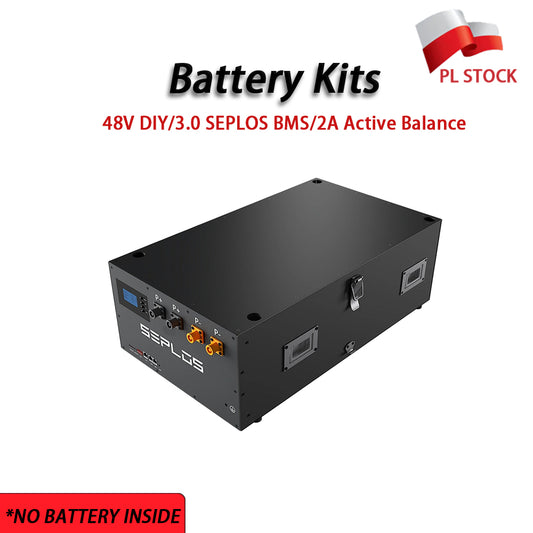 Set de baterii Seplos 3.0 DIY 48V LiFePO4 Model stivuit în stoc UE ​​Încorporat în BMS cu echilibrator activ