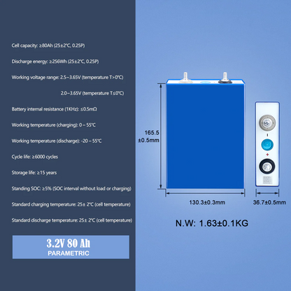 EVE 80Ah LiFePO4 Battery DIY for Engine Starting Electric Bicycle