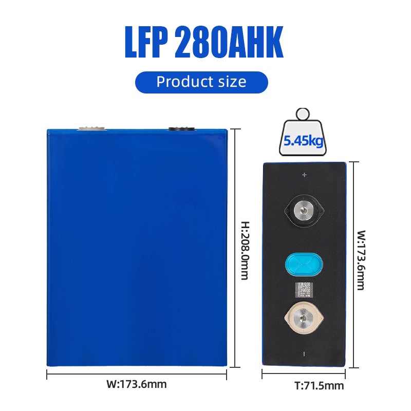 EU Stock & Free Shipping & Tax Free EVE 280AHK LiFePO4 Battery, Cycle Life More Than 8000 Times, EU Stock, Grade A, Suitable for DIY Solar