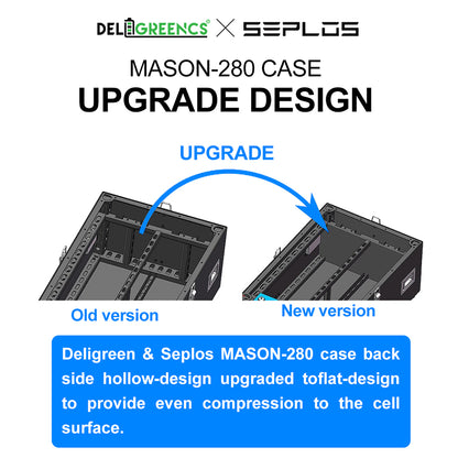 EU Stock & Free Shipping & Tax Free Seplos 3.0 DIY 48V LiFePO4 Battery Pack Kit Stack Model with Built-in BMS with Active Balancer