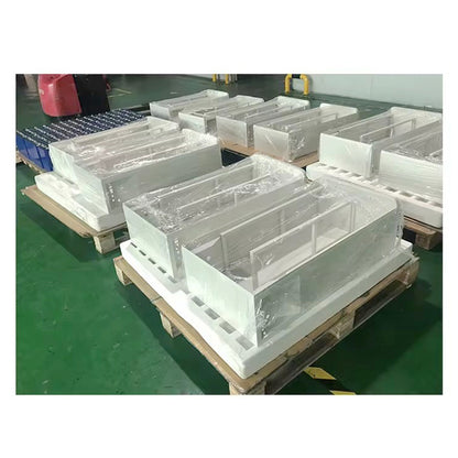 EU Stock & Free Shipping & Tax Free No Other Accessories DIY 48V LiFePO4 Battery Pack Kit Box & Upright Model White Metal Plate Box.