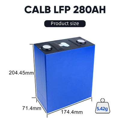 CALB 280AH LiFePO4 Battery Grade A Real Capacity Brand New