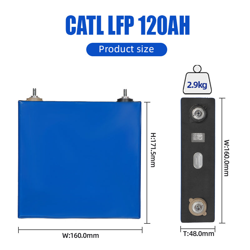 CATL 120AH LiFePO4 3.2V Battery 5000 Cycles Brand New Grade A