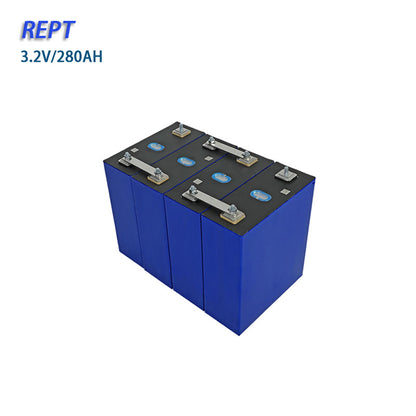 REPT 280Ah LiFePO4 Battery Grade A Long-Life Lithium Battery for Solar Systems RV and Off-Grid Applications