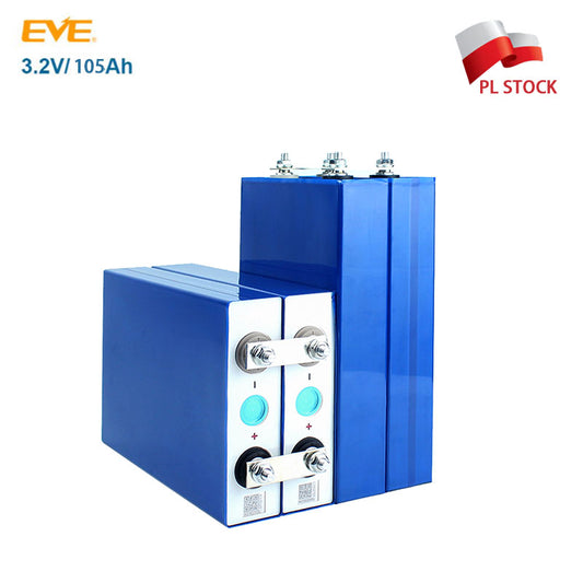 Baterie EVE 105AH LiFePO4 Grad A Stoc UE ​​Noi celule originale pentru sistemul de stocare a energiei solare